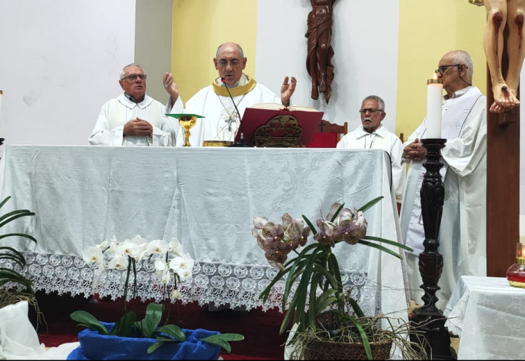 Dom Jesús Maria preside missa em ação de graças pelos seis anos de criação da Prelazia do Alto Xingu.
